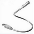 Promotional Bendable USB LED Laptop Light - 17.7"